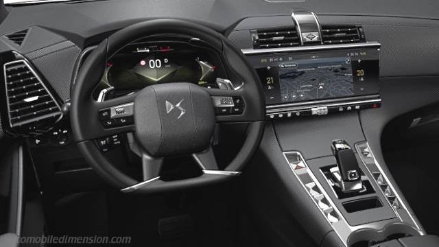 Interieur detail van de DS DS7