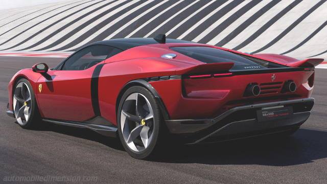 Exterior of the Ferrari 849 Testarossa