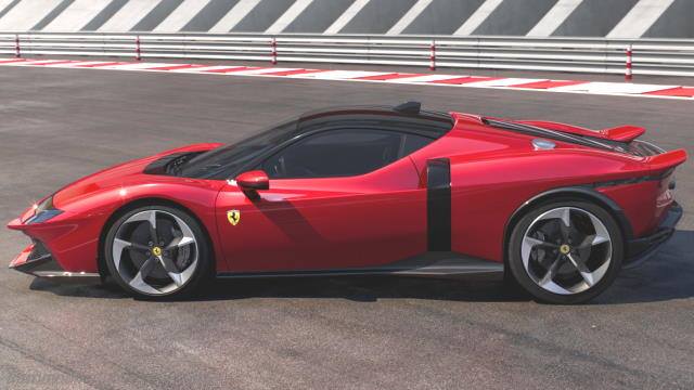 Exterior detail of the Ferrari 849 Testarossa