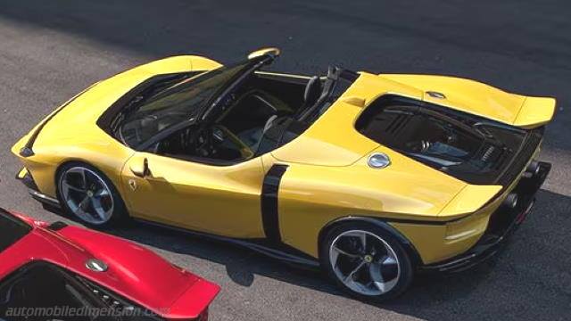 Exterior of the Ferrari 849 Testarossa Spider
