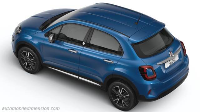 Exterior of the Fiat 500X