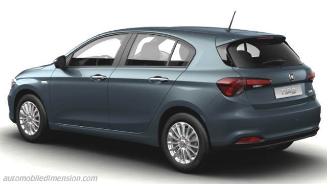 Exterior of the Fiat Tipo 5-door