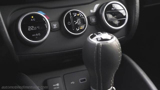 Interior detail of the Fiat Tipo 5-door