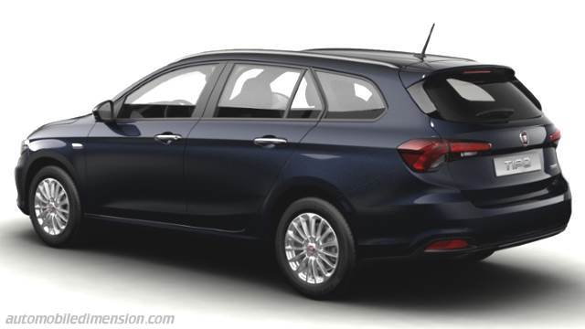 Exterieur van de Fiat Tipo SW