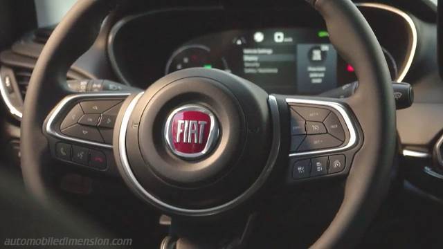 Interior detail of the Fiat Tipo SW