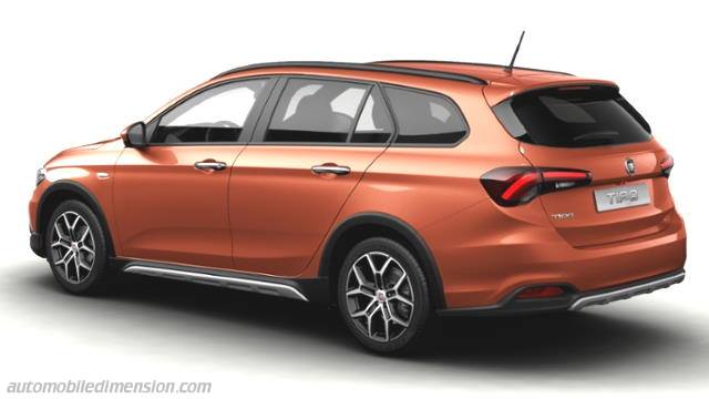 Esterno della Fiat Tipo SW Cross