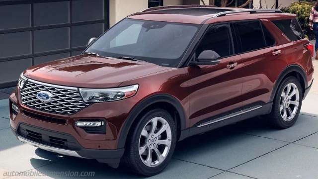 Exterior of the Ford Explorer