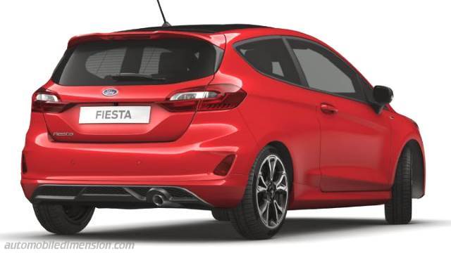 Exterior of the Ford Fiesta