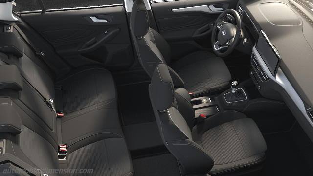 Interior detail of the Ford Focus Sportbreak