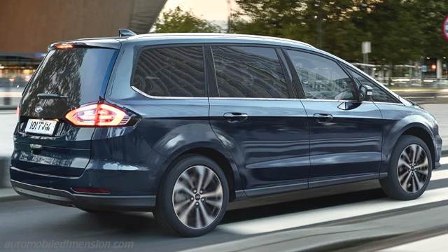 Exterieur van de Ford Galaxy