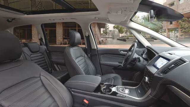 Exterieur detail van de Ford Galaxy