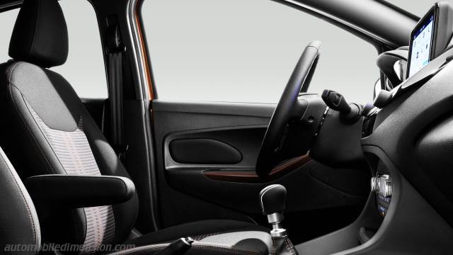 Interior detail of the Ford Ka+ Active