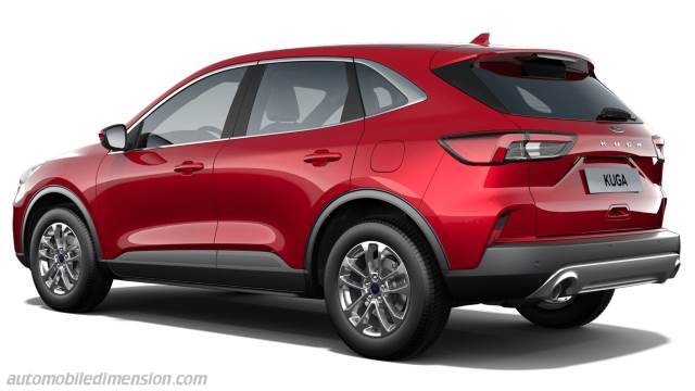 Exterior of the Ford Kuga