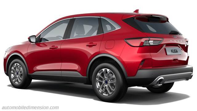 Ford Kuga Abmessungen Und Kofferraumvolumen Hybrid Und Thermisch