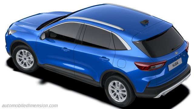 Exterieur van de Ford Kuga