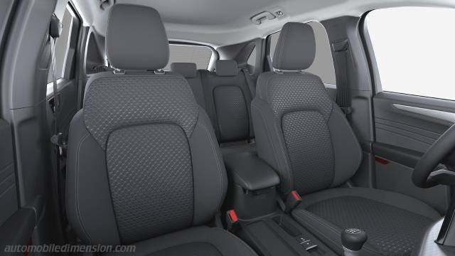 Interieur detail van de Ford Kuga