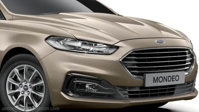 Exterior of the Ford Mondeo