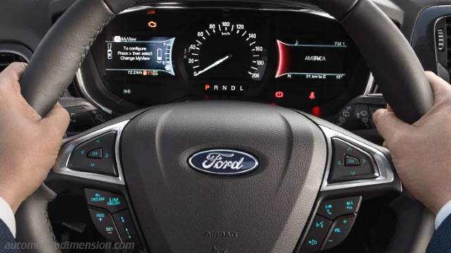 Détail intérieur de la Ford Mondeo SportBreak