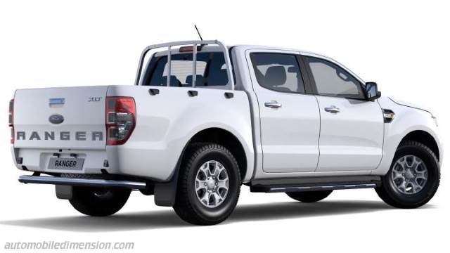 Ford Ranger Abmessungen Kofferraumvolumen Und Innenraum