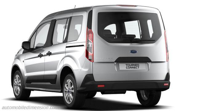 Exterior of the Ford Tourneo Connect