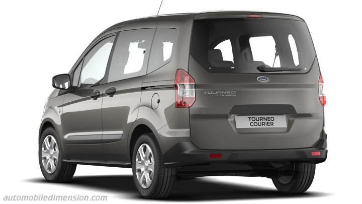 Exterior of the Ford Tourneo Courier