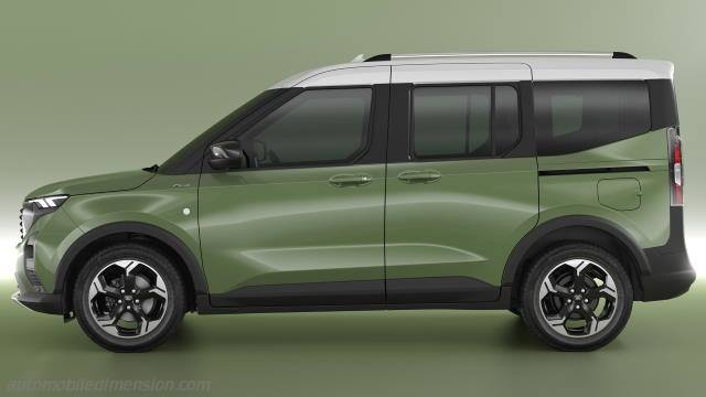 Exterieur detail van de Ford Tourneo Courier