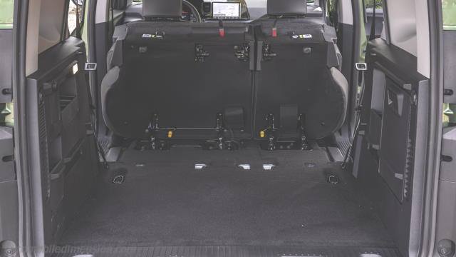 Interieur detail van de Ford Tourneo Courier