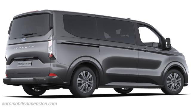 Exterieur van de Ford Tourneo Custom