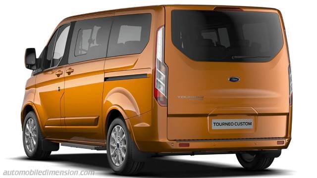 Exterieur van de Ford Tourneo Custom L1