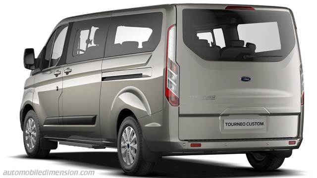 Exterior of the Ford Tourneo Custom L2