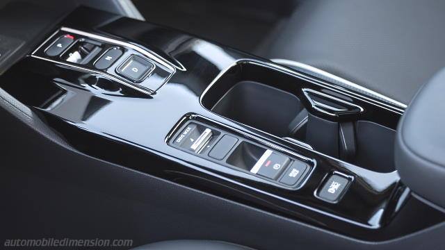 Interieur detail van de Honda e:Ny1