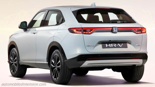 Exterior of the Honda HR-V