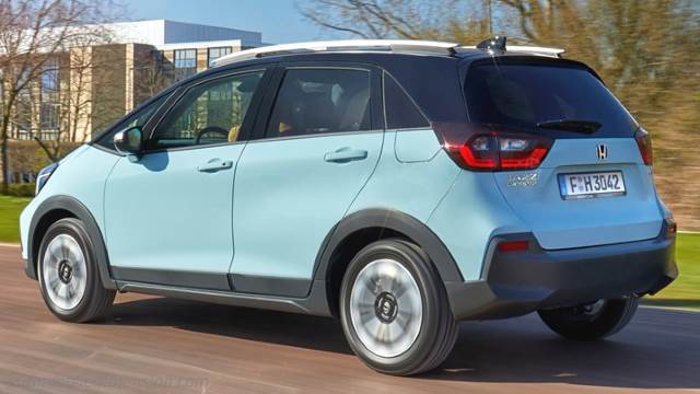 Exteriör av Honda Jazz Crosstar