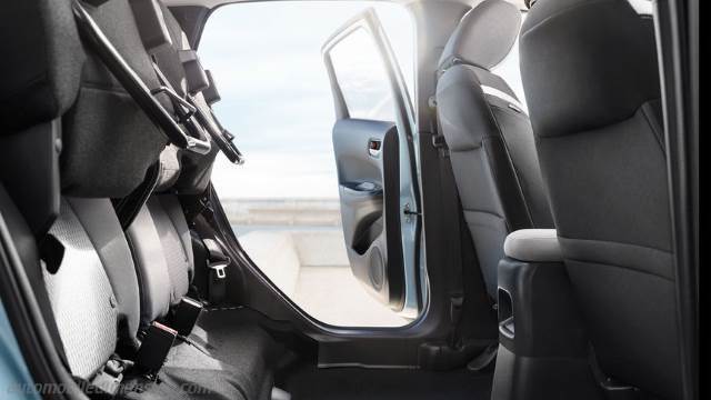 Interiör detalj av Honda Jazz Crosstar