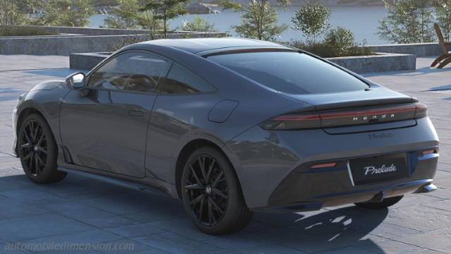 Exterior of the Honda Prelude