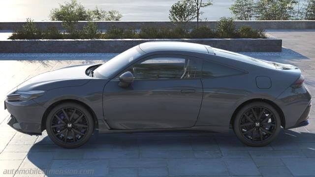 Exterior detail of the Honda Prelude