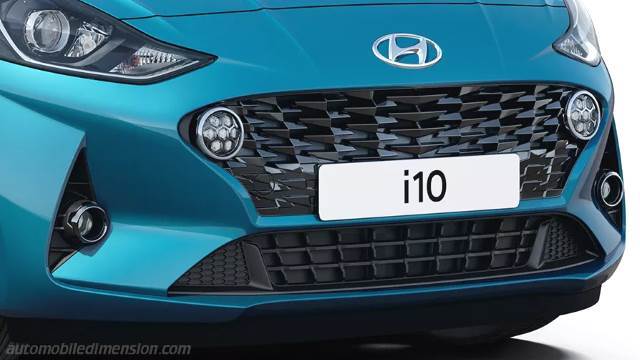 Exterieur detail van de Hyundai i10