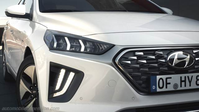 Dettaglio esterno della Hyundai IONIQ