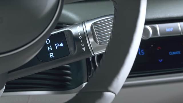 Interiör detalj av Hyundai IONIQ 5