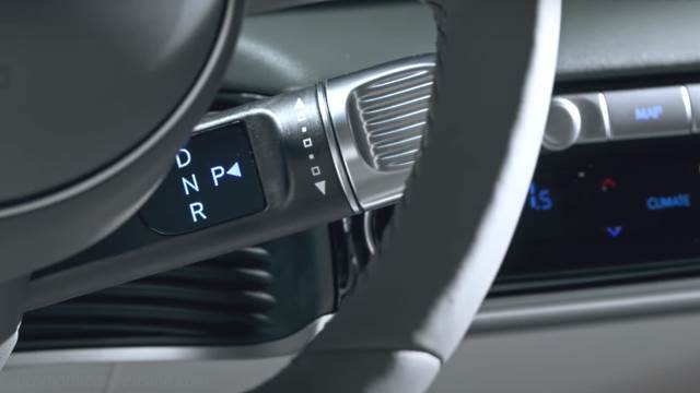 Interieur detail van de Hyundai IONIQ 5