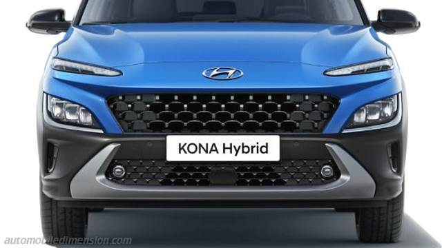 Exterieur van de Hyundai Kona