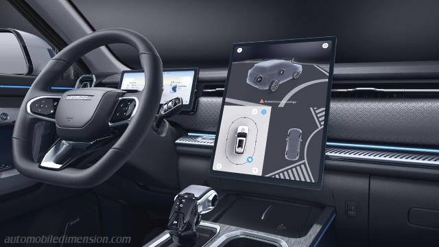 Interieur detail van de Jaecoo 7