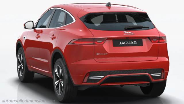 Exteriör av Jaguar E-PACE