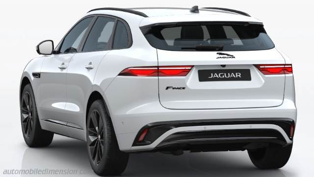 Exterior of the Jaguar F-PACE