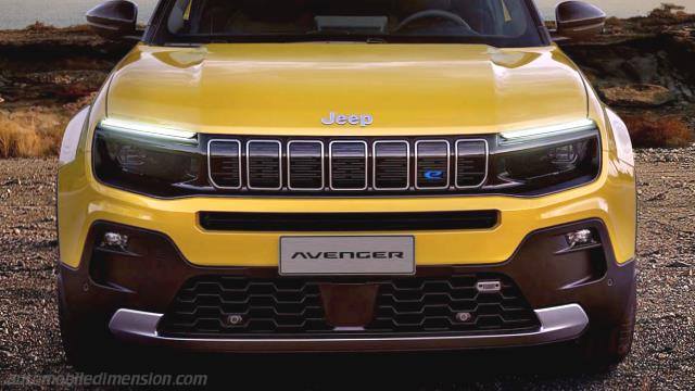 Exterieurdetail des Jeep Avenger