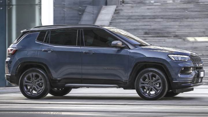 Dettaglio esterno della Jeep Compass