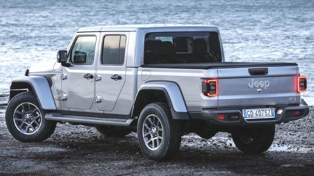 Esterno della Jeep Gladiator