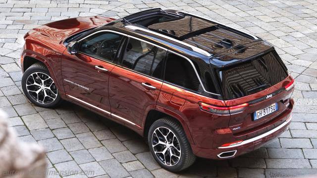 Exterieur van de Jeep Grand Cherokee