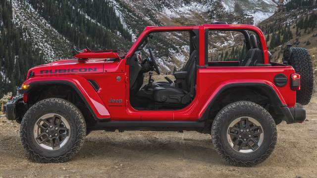 Jeep Wrangler dimensions, boot space and similars