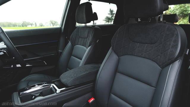 Détail intérieur de la KGM Torres Actyon